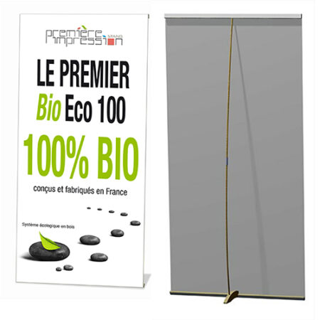 Visuel Stand Bio Eco - Totem design écologique BIO-ECO