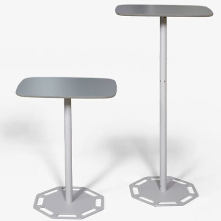 Table Portable Expolinc pour stand et salon - Mange debout pliable Expolinc - Mange debout PRO - Mange debout promotionnel